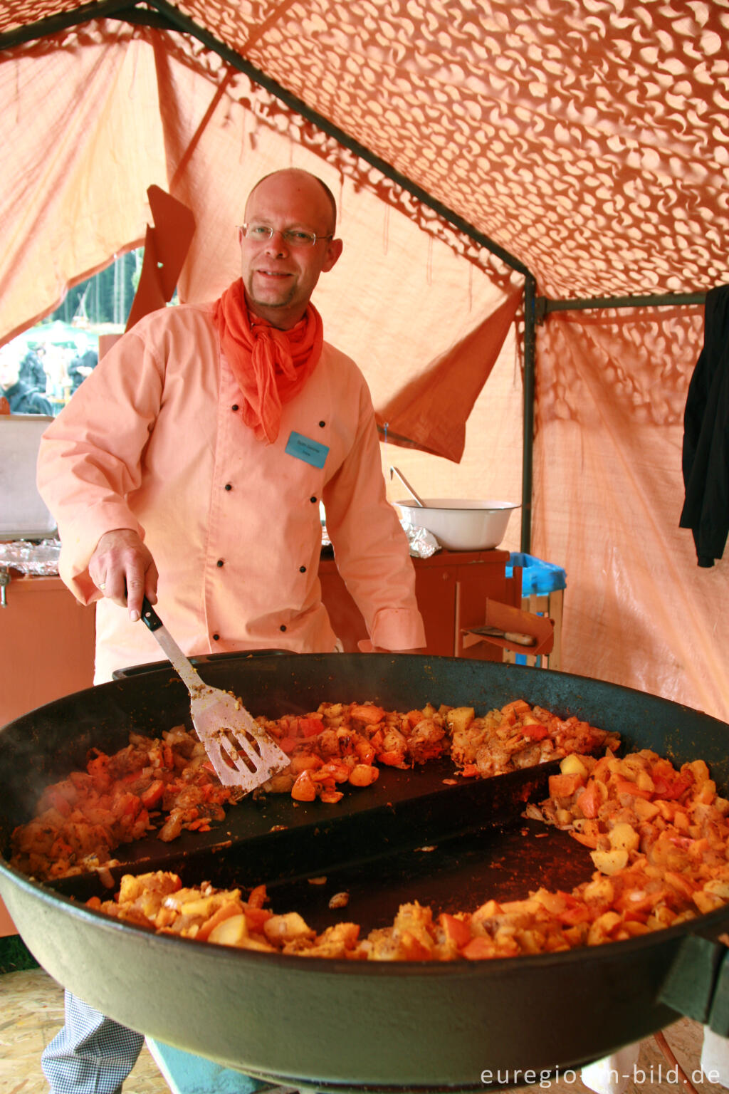 Detailansicht von Der Meroder Kürbismarkt