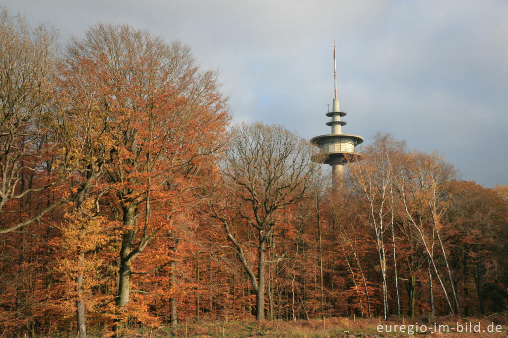 Detailansicht von Der Sendeturm "Mulleklenkes", südwestlich von Aachen