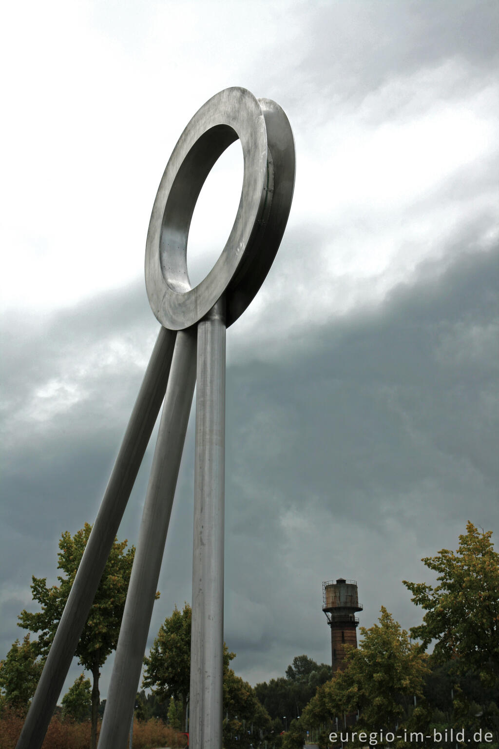 Detailansicht von Der Sonnenring in Alsdorf