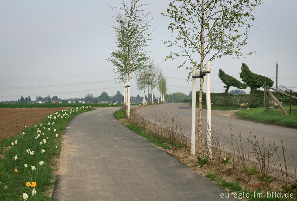 Detailansicht von Der Weiße Weg, Mühlenbachstraße bei Herzogenrath-Kohlscheid