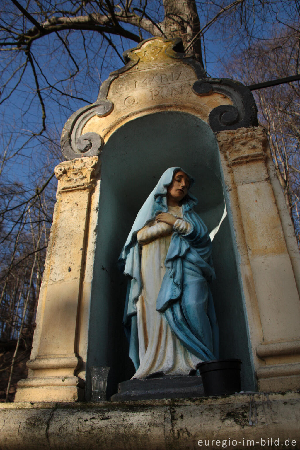 Detailansicht von Detail aus der Kalvariengruppe im Geultal bei Oud Valkenburg