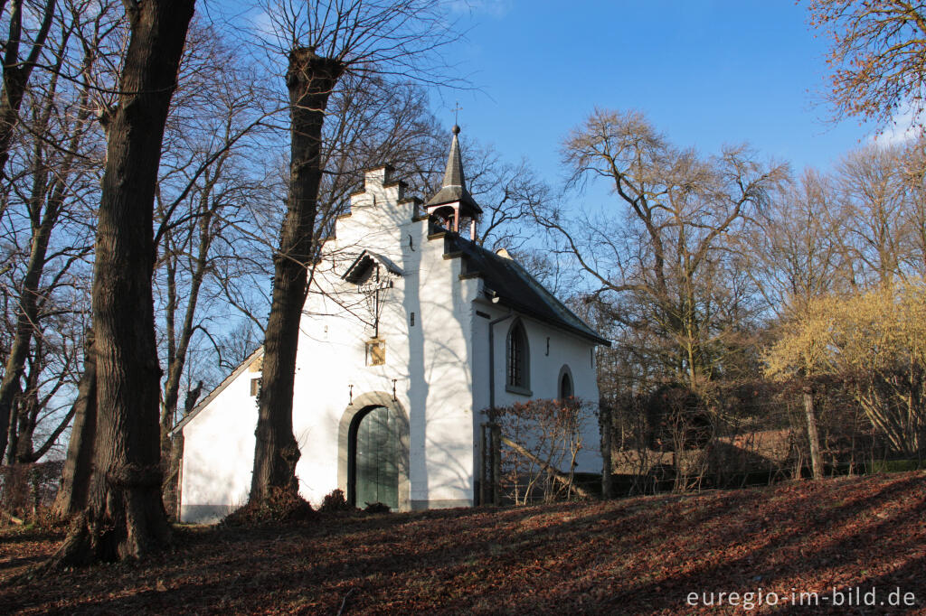 Detailansicht von Die Einsiedelei "De Kluis" auf dem Schaelsberg, Geultal