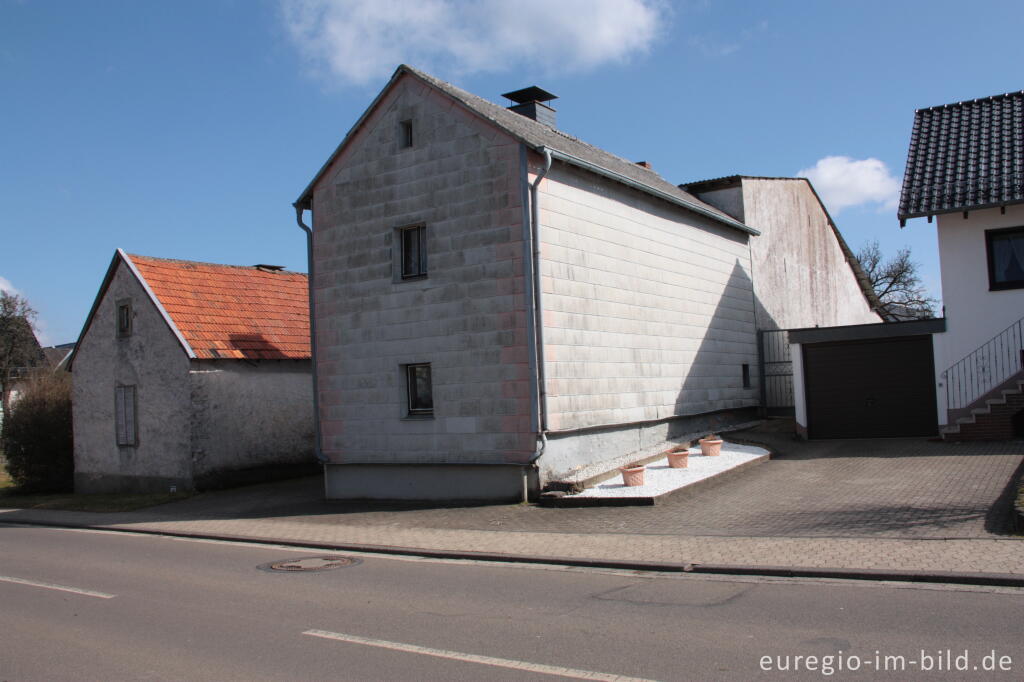 Detailansicht von Die Hauptstraße in Ripsdorf, Gemeinde Blankenheim