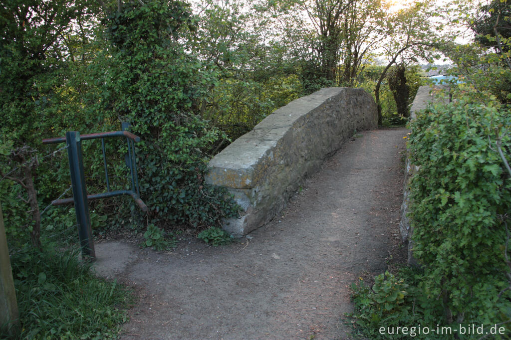 Detailansicht von Die "Hohe Brücke" beim Töpferpfad in Raeren