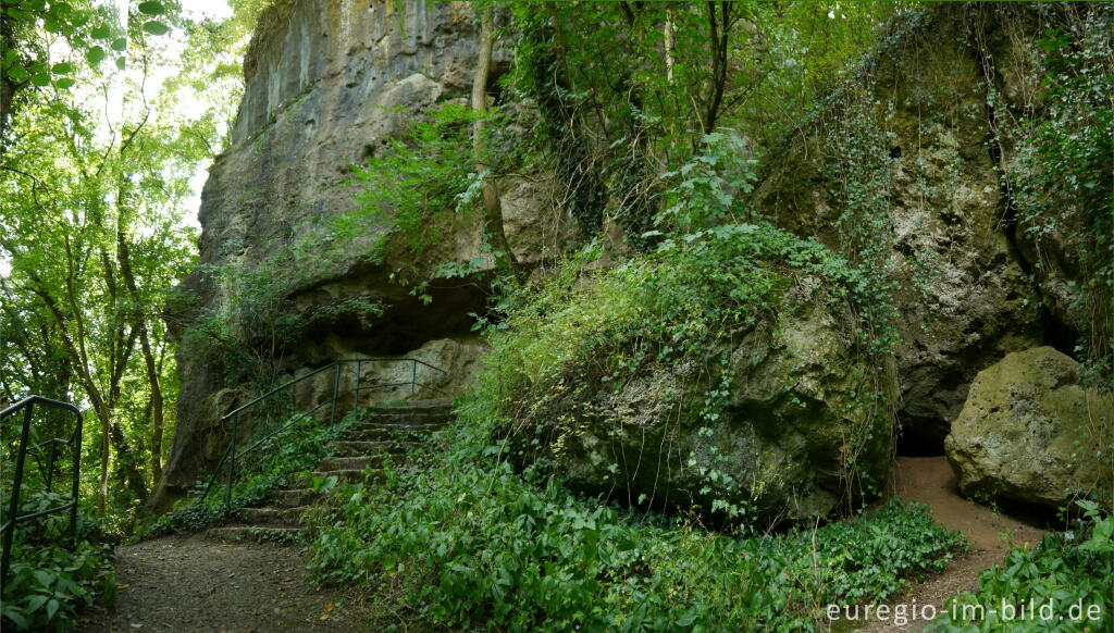 Detailansicht von Die Kakushöhle bei Mechernich in der Eifel