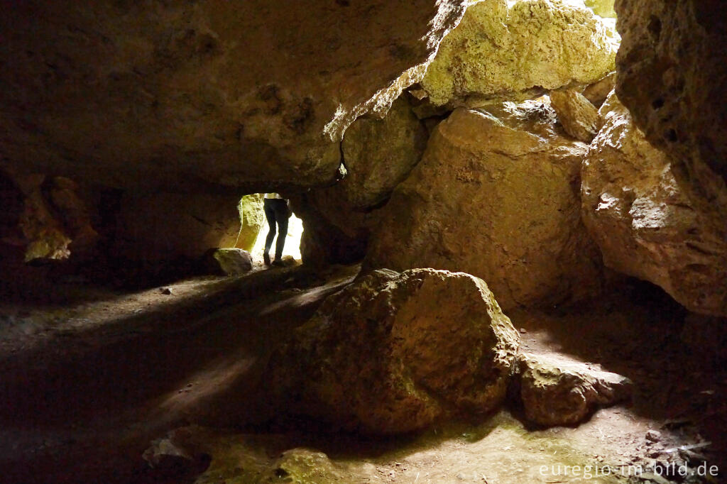 Detailansicht von Die Kakushöhle bei Mechernich in der Eifel