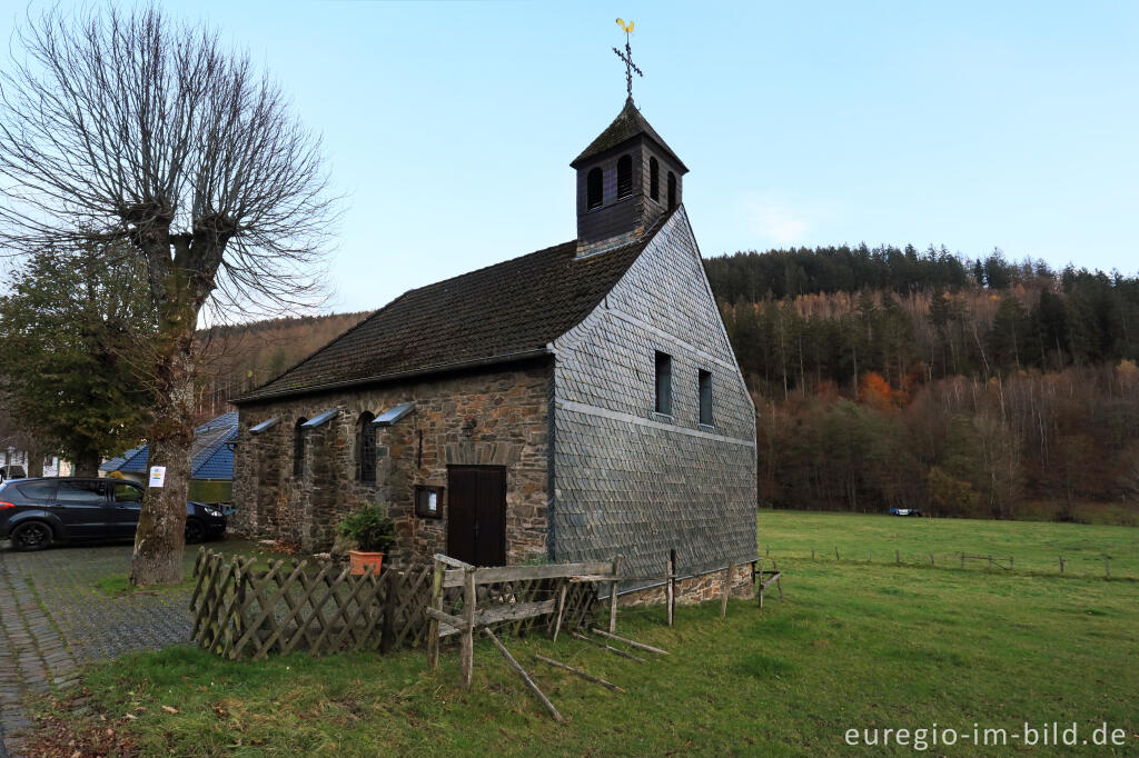 Detailansicht von Die Kapelle St. Hubertus in Erkensruhr