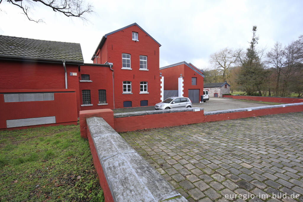 Detailansicht von Die Komericher Mühle bei Aachen-Brand