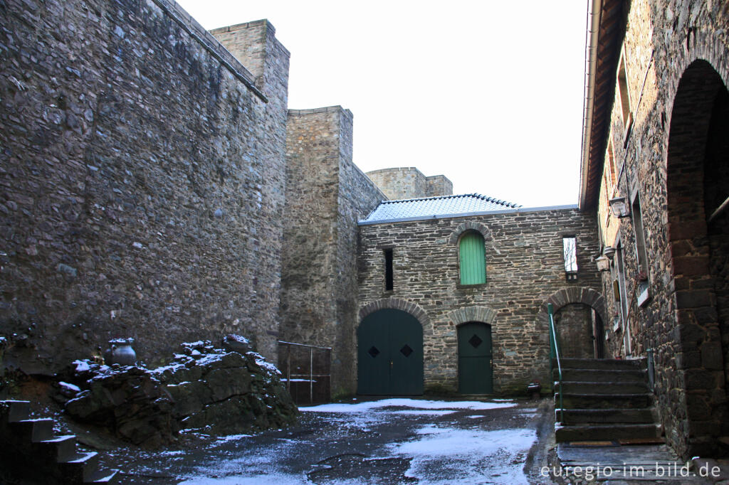 Detailansicht von Die Laufenburg bei Langerwehe