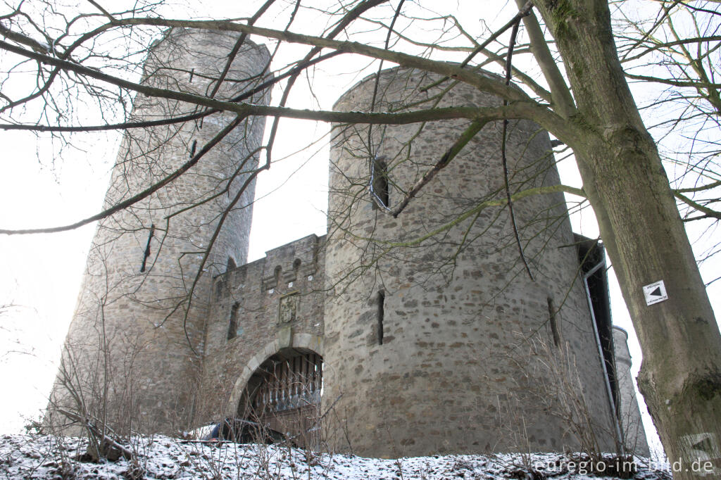 Detailansicht von Die Laufenburg bei Langerwehe