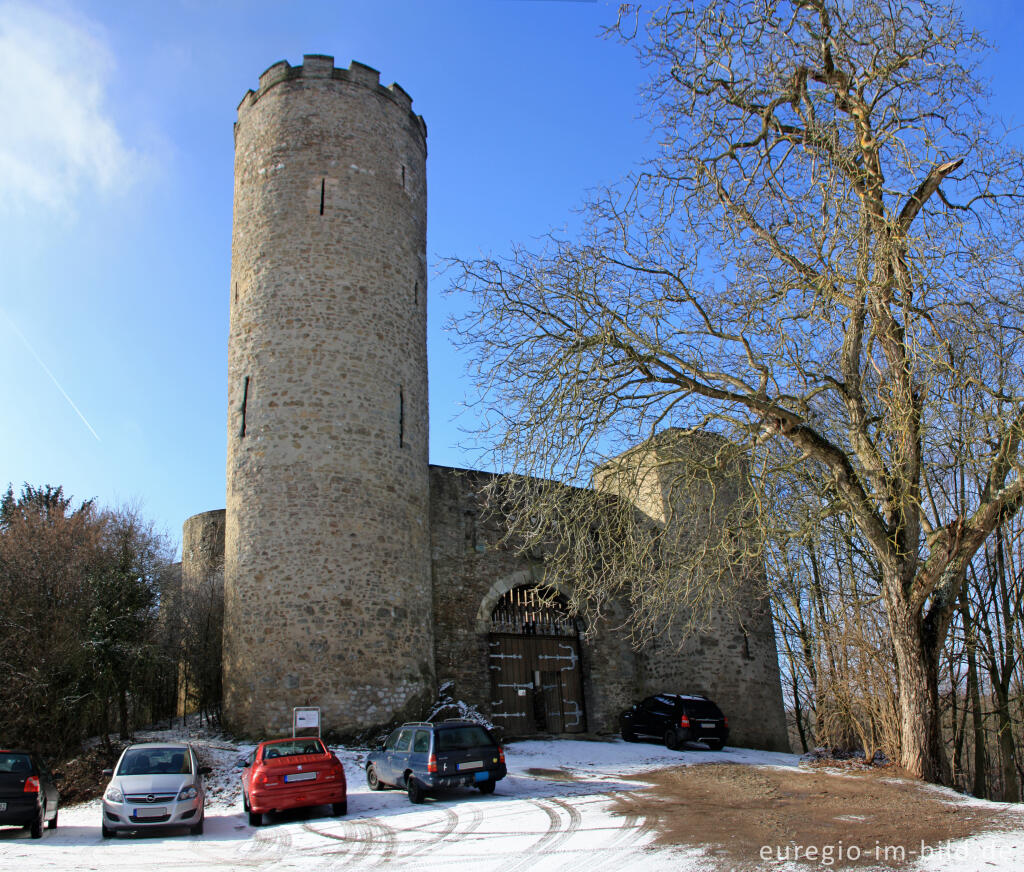 Detailansicht von Die Laufenburg bei Langerwehe