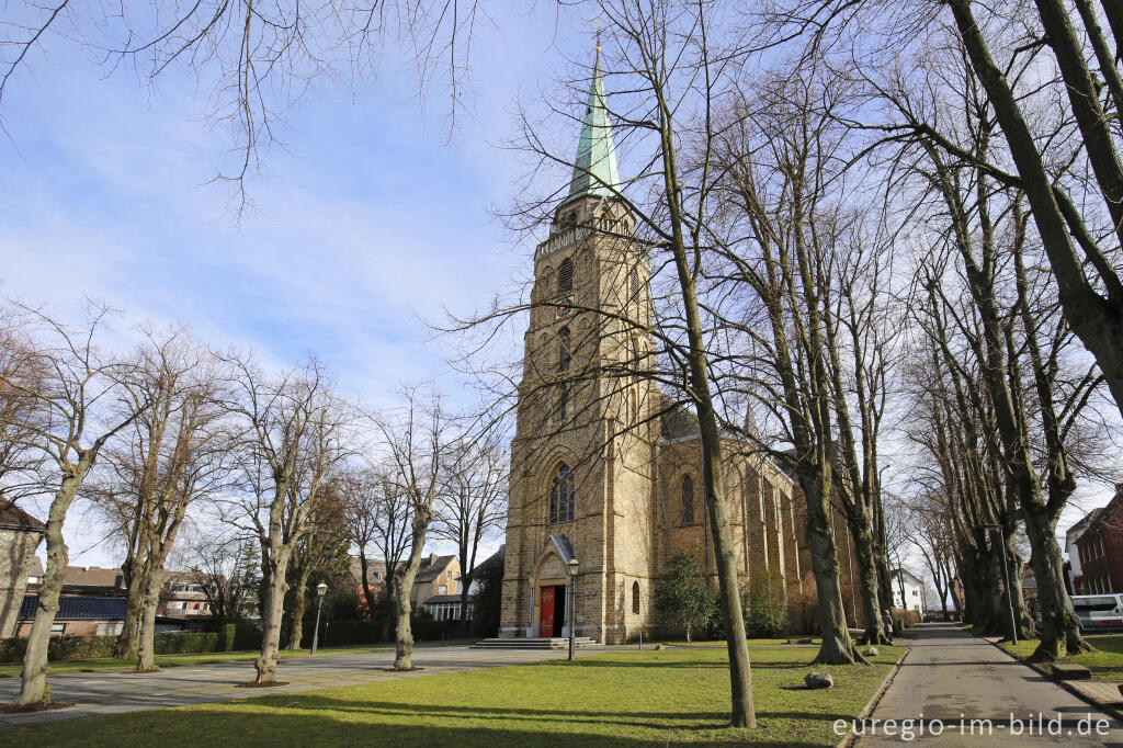 Detailansicht von Die Pfarrkirche St. Donatus in Aachen-Brand