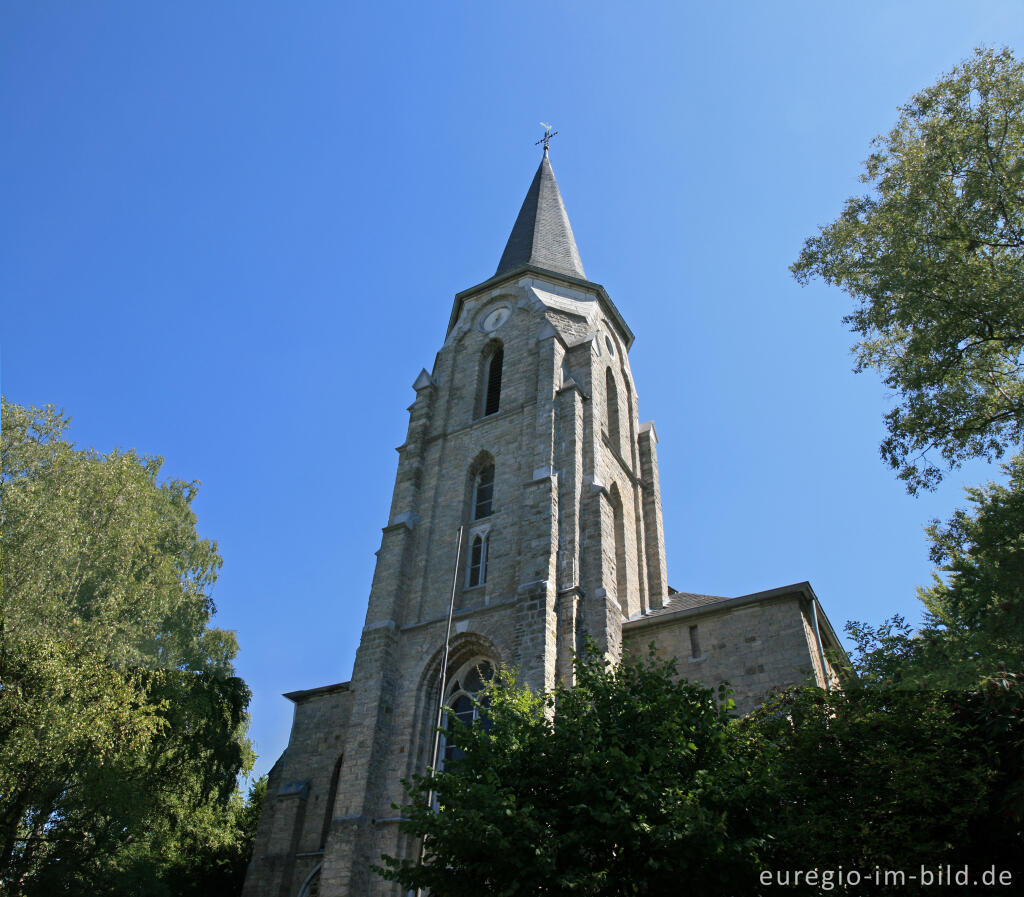 Detailansicht von Die Pfarrkirche St. Maria in Aachen - Hahn