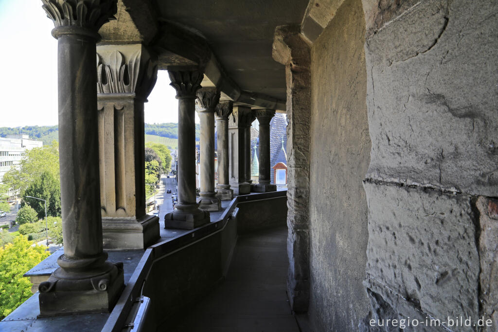 Detailansicht von Die Porta Nigra in Trier