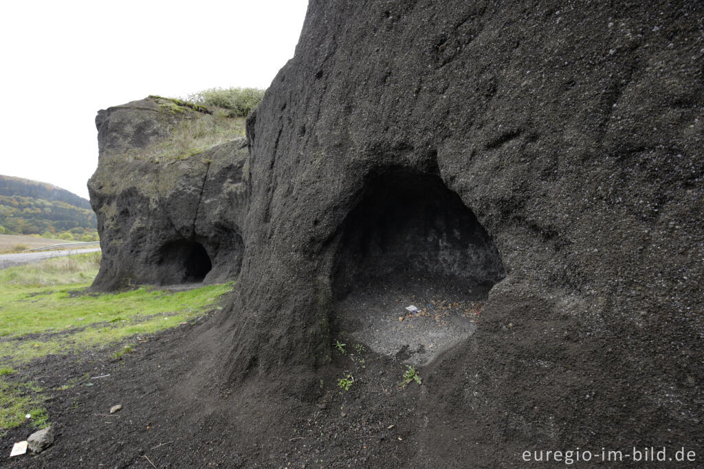 Detailansicht von Die Sandkaul bei Ettringen in der Vulkaneifel