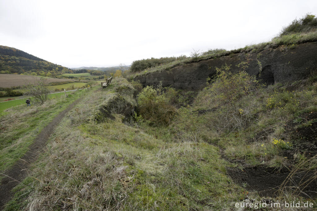 Detailansicht von Die Sandkaul bei Ettringen in der Vulkaneifel