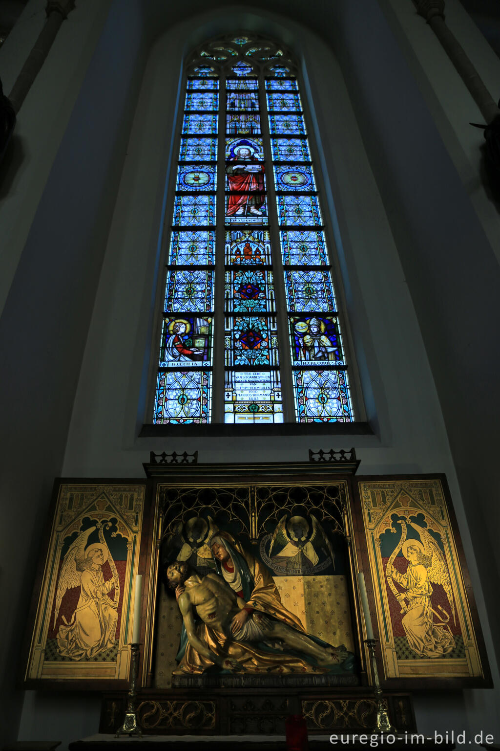 Detailansicht von Die Sint Martinuskerk  (St.-Martinuskirche), Weert (NL)