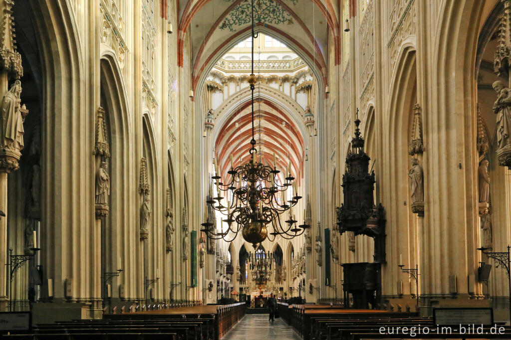 Detailansicht von Die St.-Johannes-Kathedrale (Sint Janskathedraal) in s`Hertogenbosch