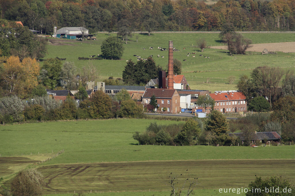 Detailansicht von Die Stockheider Mühle in der Soers bei Aachen