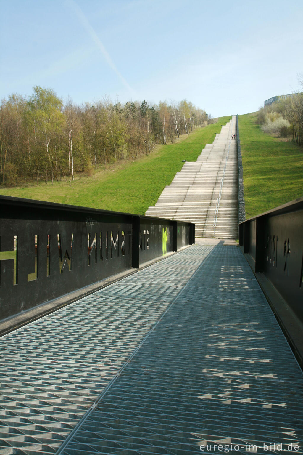 Detailansicht von Die Treppe auf den Wilhelminaberg, Park Gravenrode