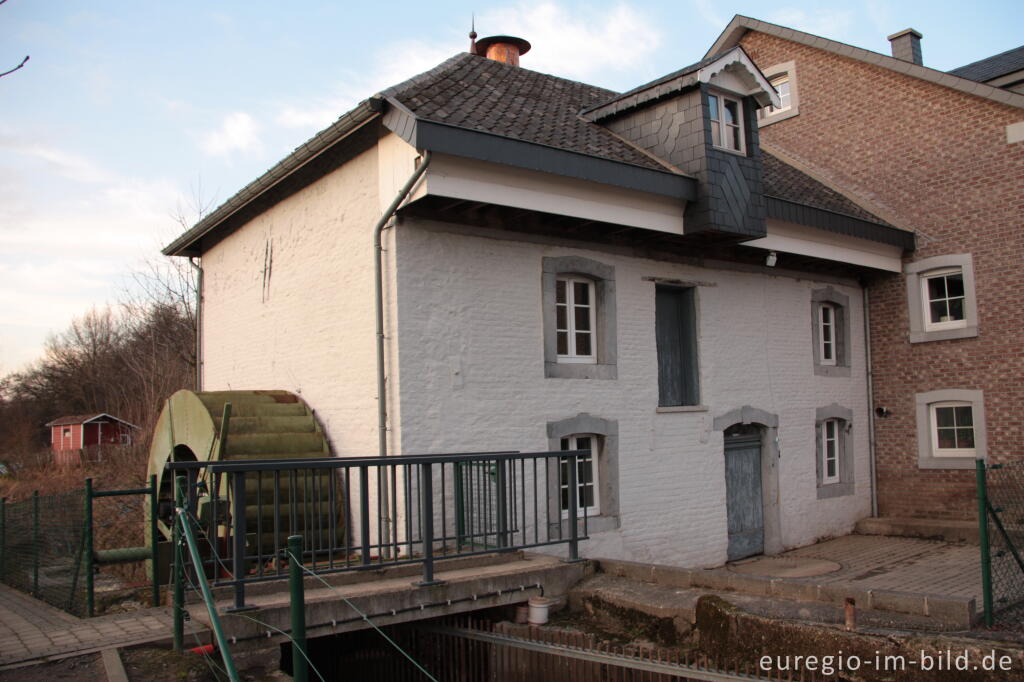 Die Wassermühle von Terbruggen im Geultal, Belgien