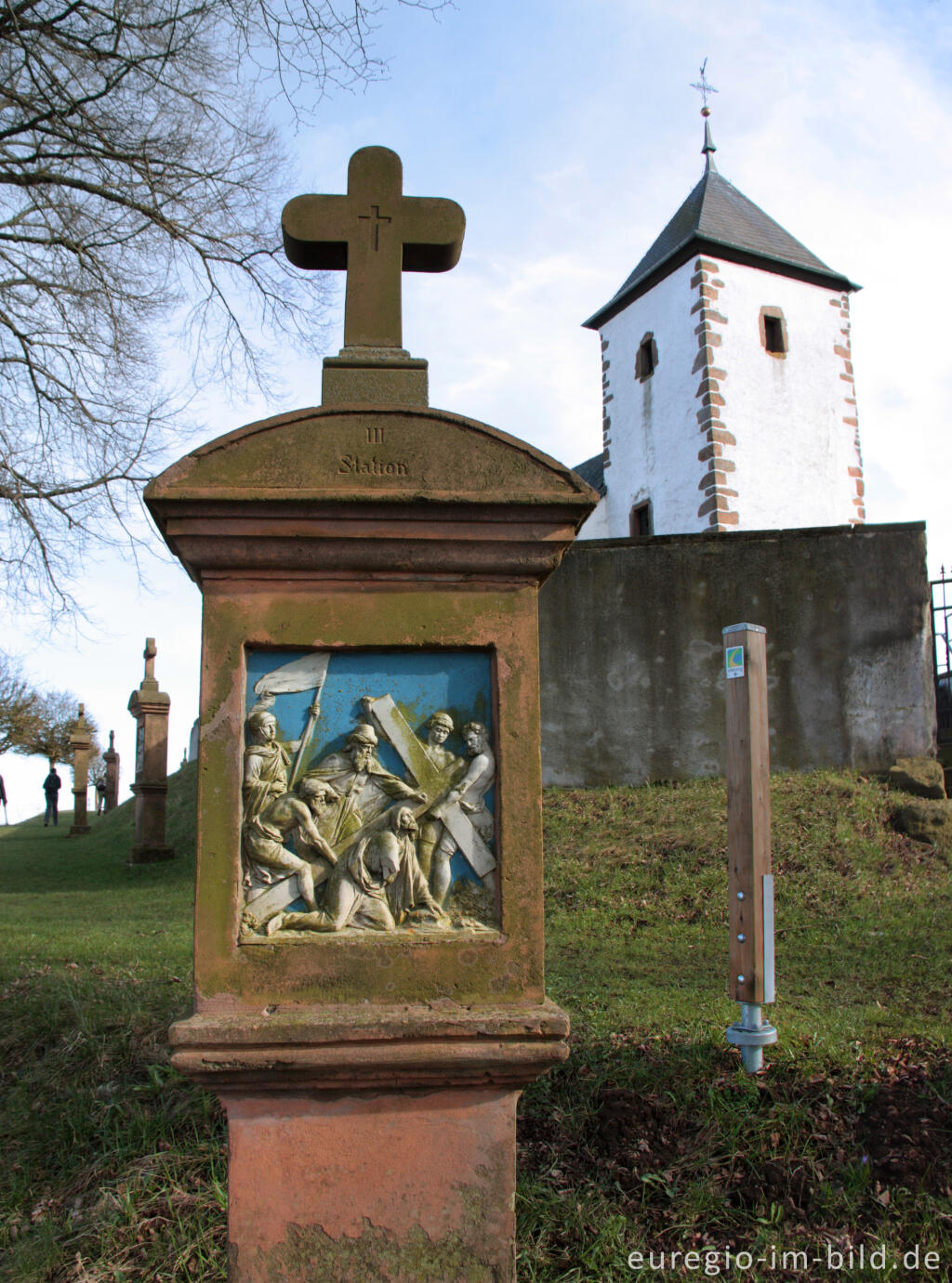 Detailansicht von Die Wehrkirche von Berndorf