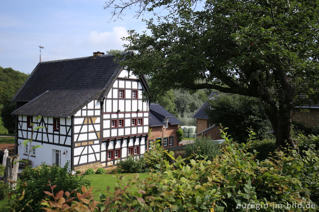 Detailansicht von Die Weingartener Höfe bei Schloss Eicks, Gemeinde Mechernich