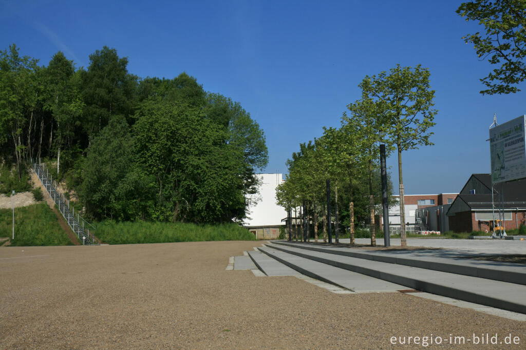 Detailansicht von Dreiecksplatz beim Kalkhaldenpark, Würselen