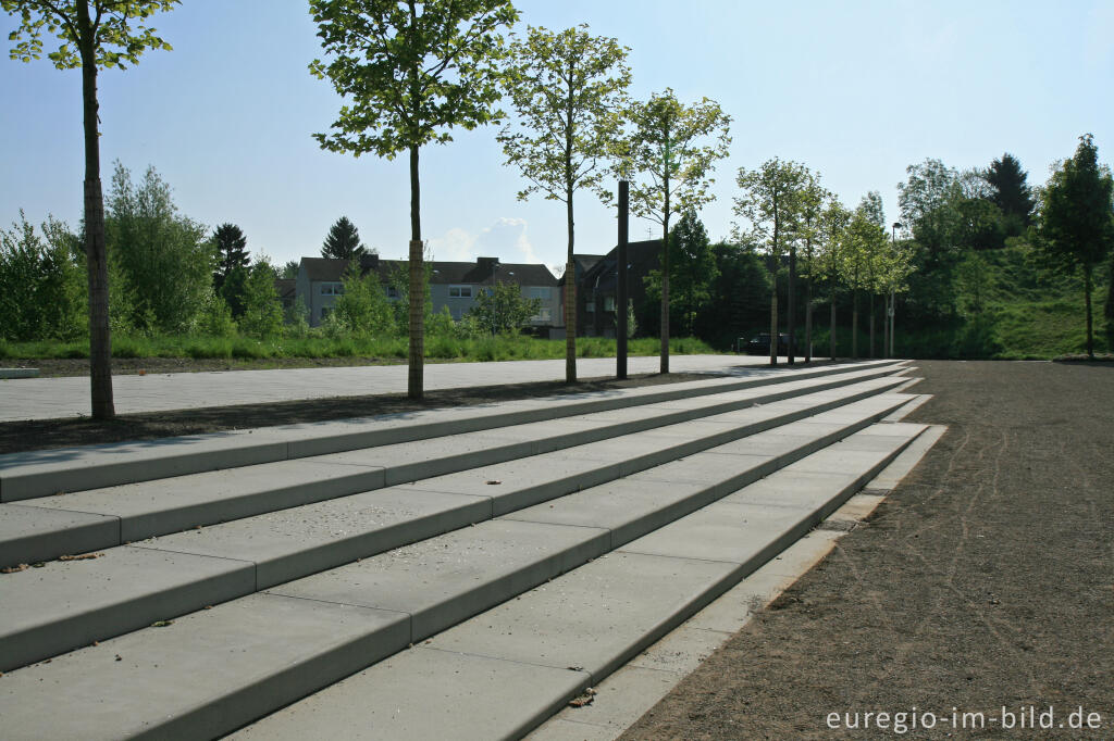 Detailansicht von Dreiecksplatz beim Kalkhaldenpark, Würselen