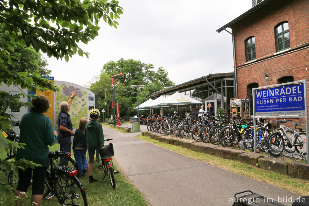 Detailansicht von Ehemaliger Bahnhof der Vennbahn in Kornelimünster