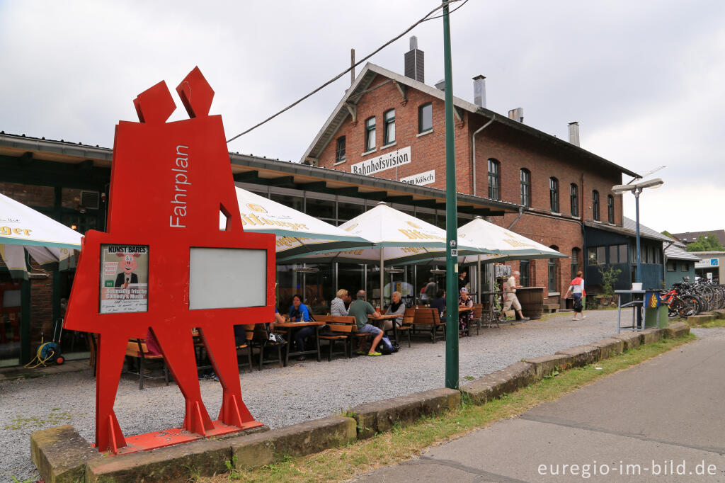 Detailansicht von Ehemaliger Bahnhof der Vennbahn in Kornelimünster