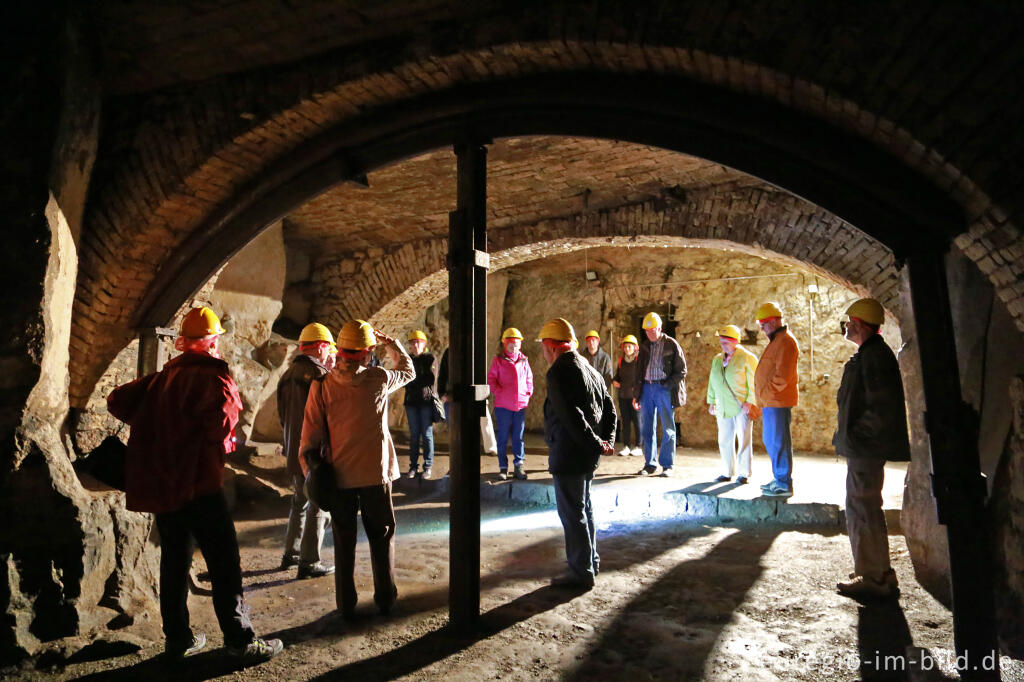 Ehemaliger Bierkeller im Lavakeller der Stadt Mendig