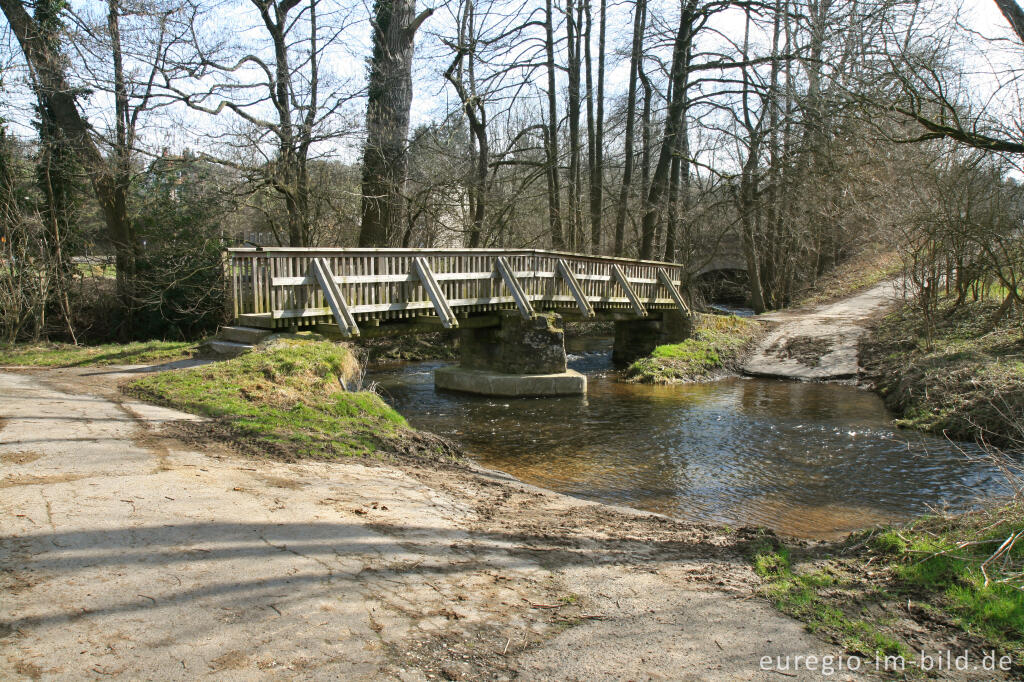 Detailansicht von Eifelsteig, 1. Etappe, südlich von Kornelimünster