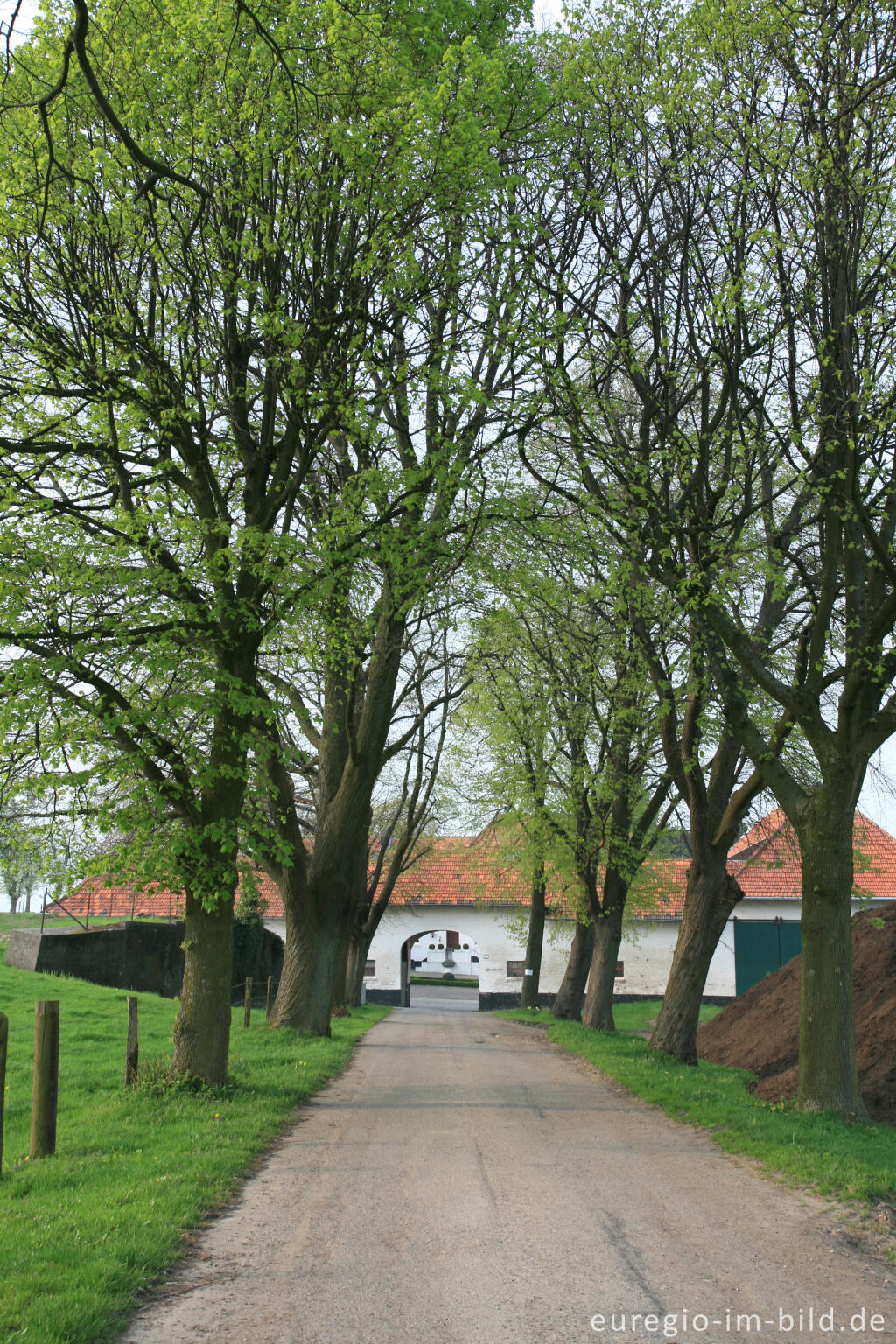 Detailansicht von Entlang dem Weißen Weg, Geuchter Hof