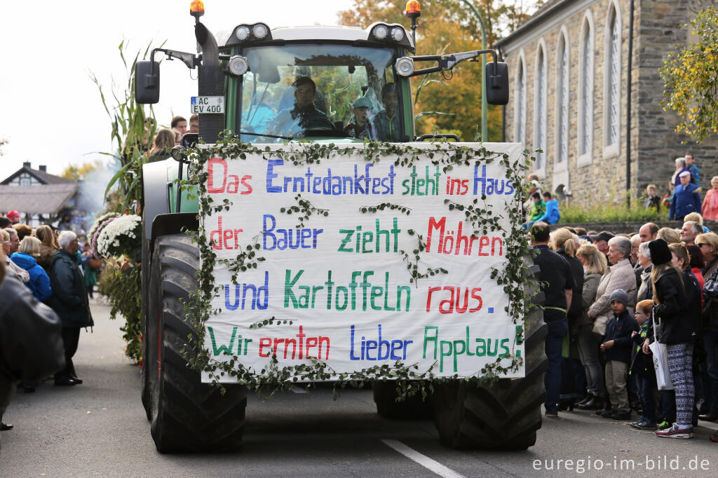 Detailansicht von Erntedankfest in Mützenich bei Monschau