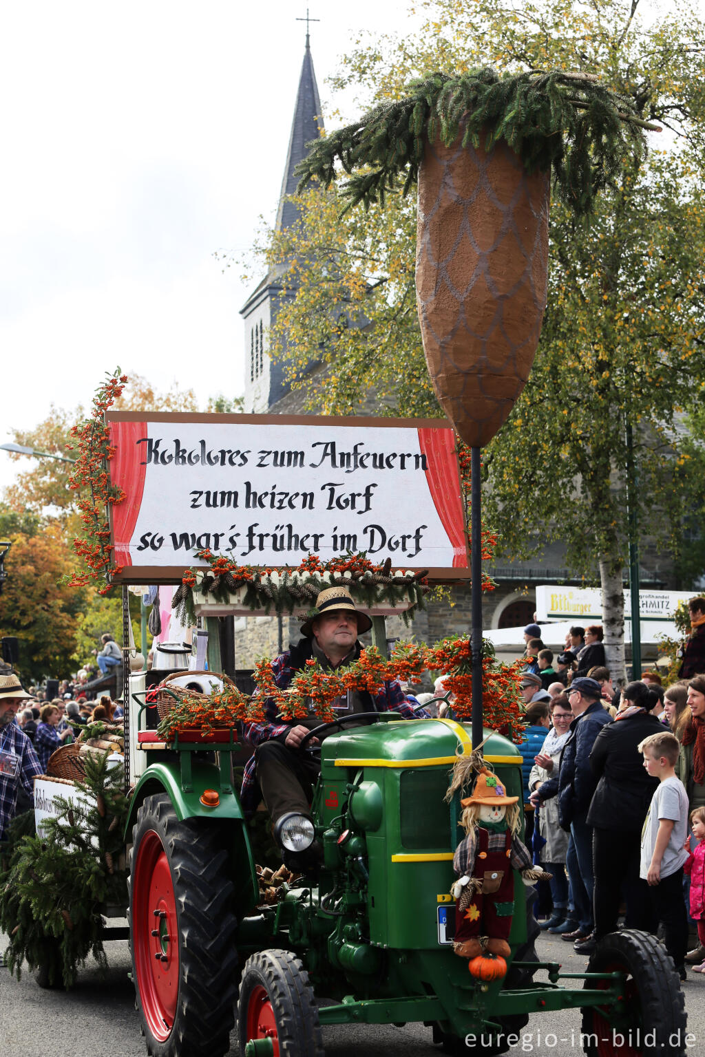 Detailansicht von Erntedankfest in Mützenich bei Monschau