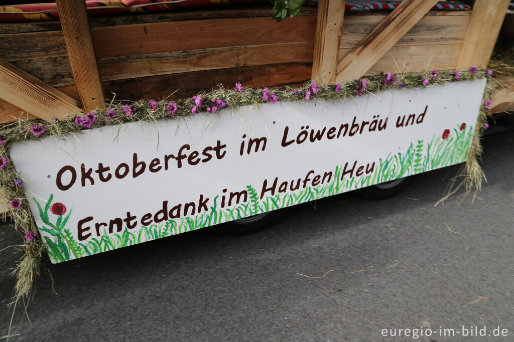 Detailansicht von Erntedankfest in Mützenich bei Monschau