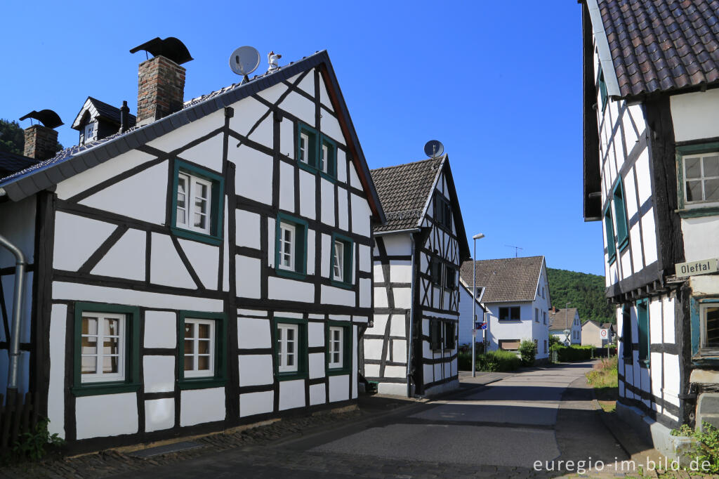 Detailansicht von Fachwerkhäuser in Schleiden-Olef