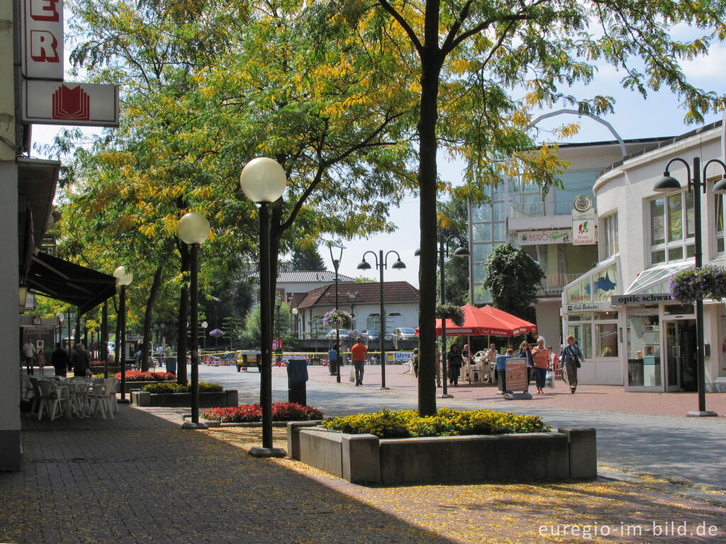 Detailansicht von Ferdinand-Schmetz-Platz, Fußgängerzone, Herzogenrath