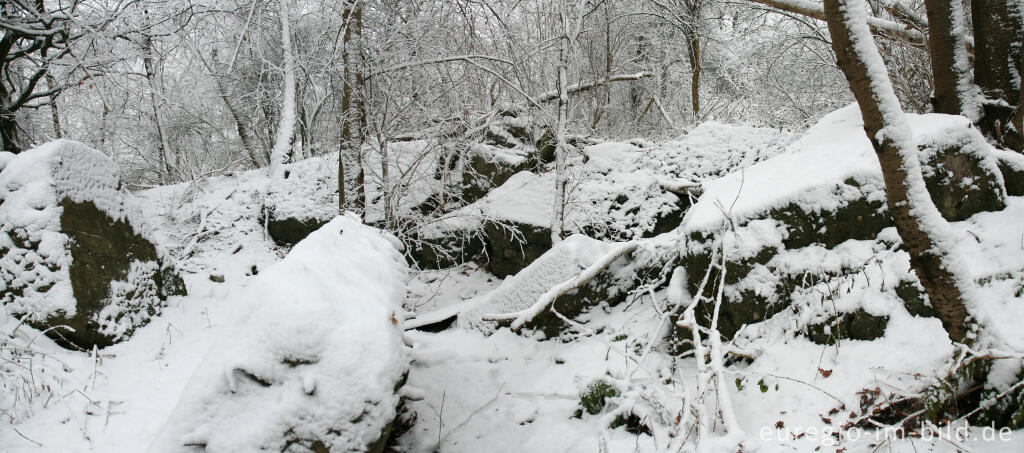 Detailansicht von Gesprengte Bunker im Wurmtal bei Würselen-Pley