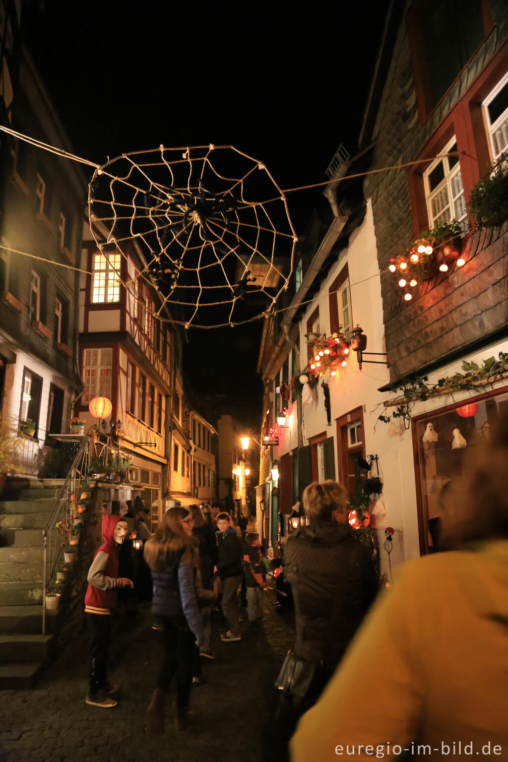 Detailansicht von Halloween in Monschau