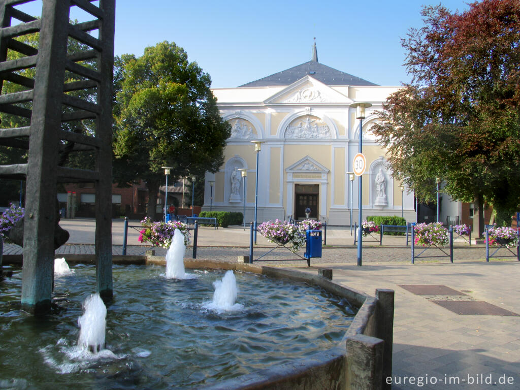 Detailansicht von Herzogenrath, Stadtteil Kohlscheid, Markt