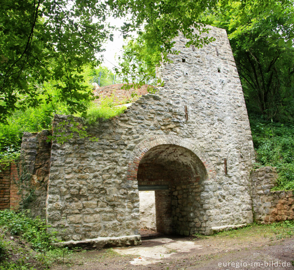 Detailansicht von Historischer Kalkofen bei Aachen-Walheim