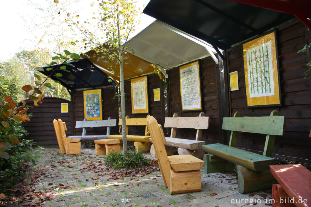 Detailansicht von Im Hospizgarten des Hortus Dialogus