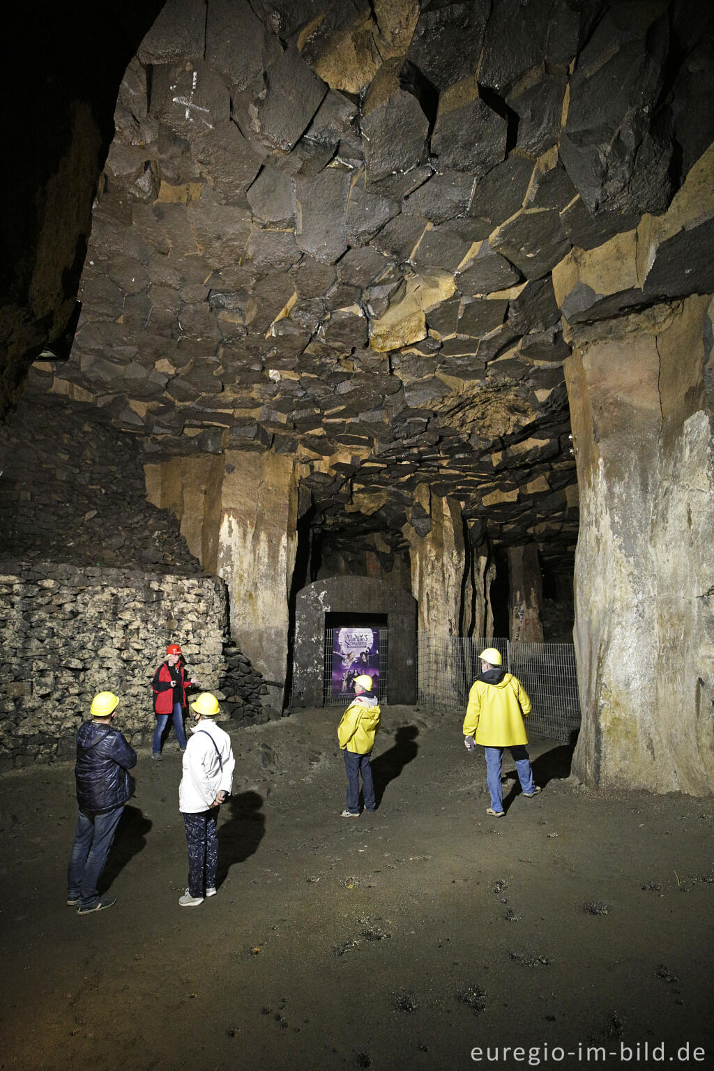 Detailansicht von In den Lavakellern von Mendig, Vulkaneifel