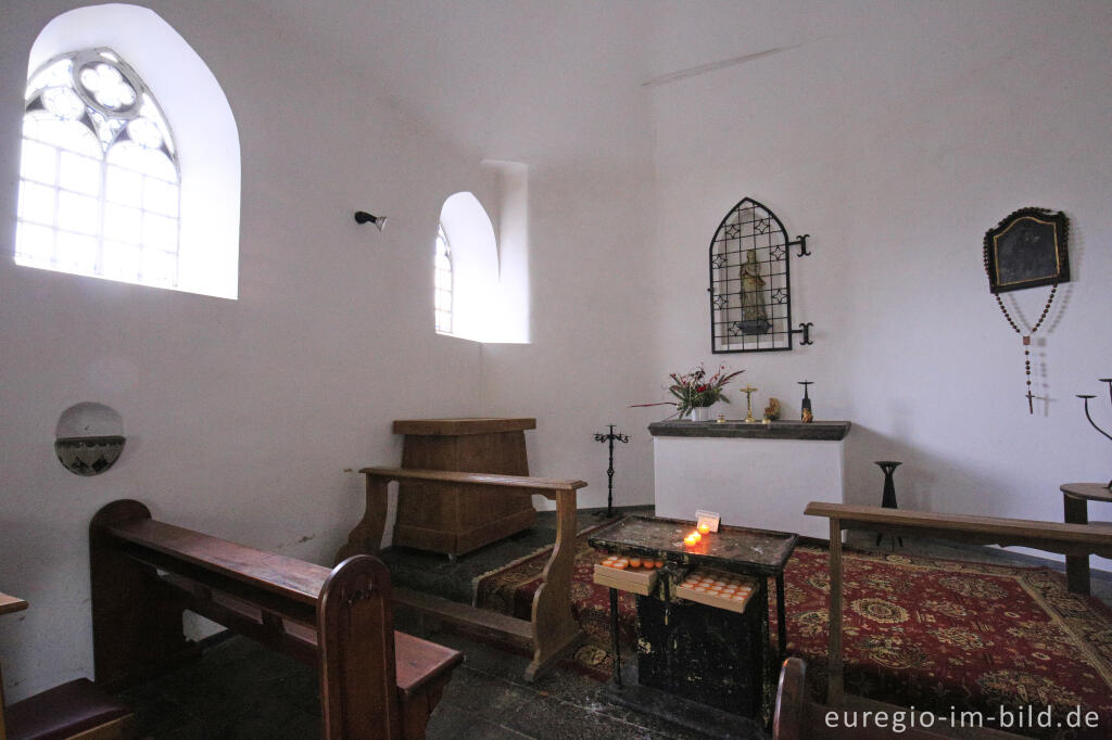 In der Klauser Kapelle «Maria im Schnee» bei Kornelimünster 