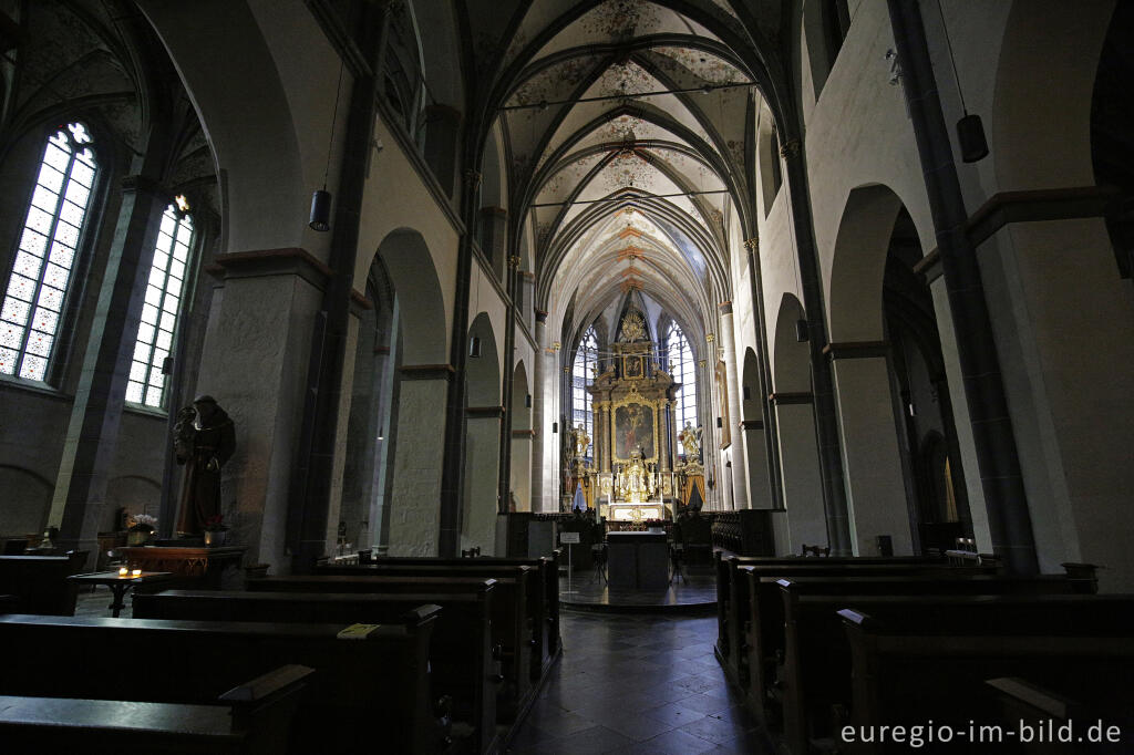 Detailansicht von In der Probsteikirche St. Kornelius in Kornelimünster