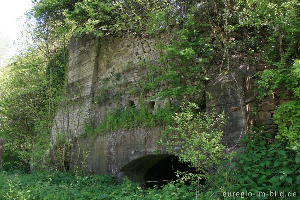 Detailansicht von Kalkbrennofen im Geutal zwischen Moresnet und Plombières, B