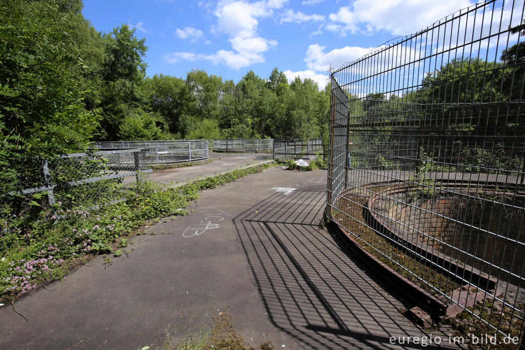 Detailansicht von Kalköfen auf dem Freizeitgelände Walheim