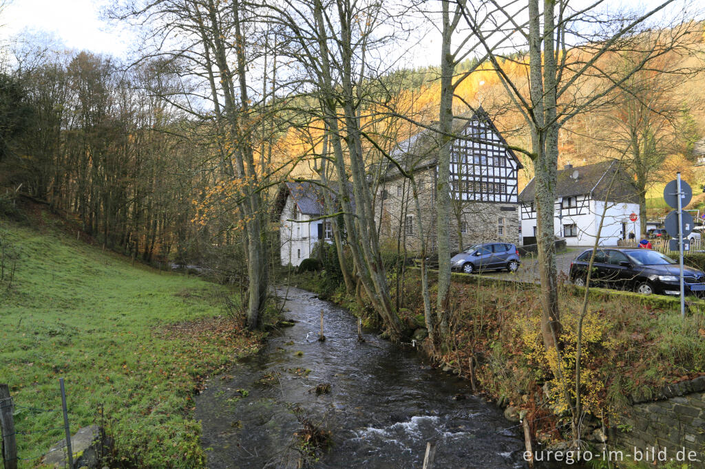 Detailansicht von Kall und Junkerhaus in Simonskall